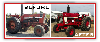 Smith Tire and Repair International Harvester Tractor Restoration